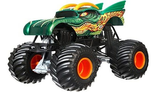 Hot Wheels Monster Jam 1:24 Scale Dragon Wo6ak