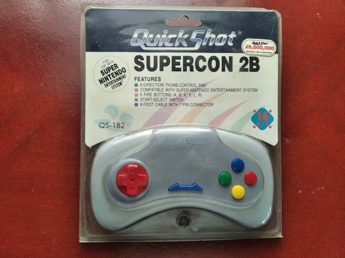 Control Quickshot ( Super Nintendo Snes ) 12v      _\(^o^)/_