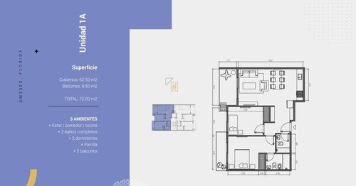 Departamento - Florida Belgrano-oeste