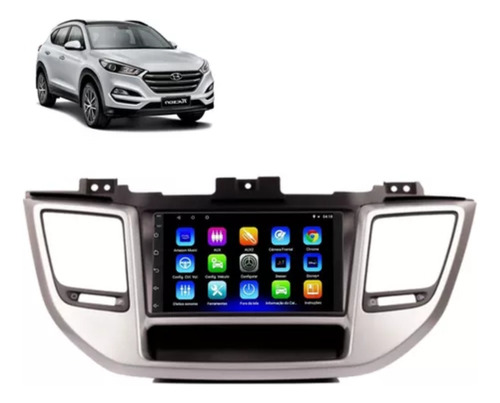 Central Multimídia Android Hyundai New Tucson Câmera De Ré