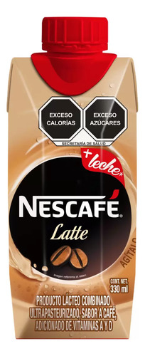 Nescafé Bebida Latte 12 Pzs De 330 Ml
