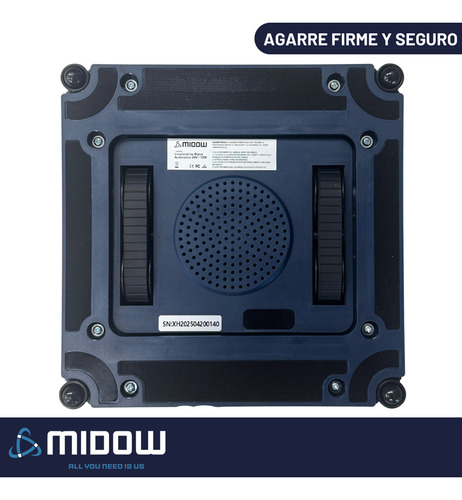 Robot Limpia Vidrios Inteligente Midow Interior Exterior 72w Control Remoto App Deposito De Liquidos
