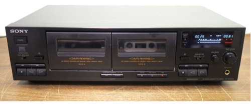 Deck Player Sony Tc-wr465 Stereo Doble Cassette 