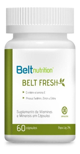 Suplemento Em Cápsulas Belt Nutrition Vitaminas 60 Un