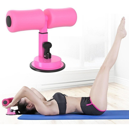 Imagen 2 de 4 de Maquina Abdominales Portatil Con Ventosa Fitness Sit-up