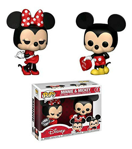 Set De Vinilos Pop! De Mickey Y Minnie - Exclusivo Toys Rus