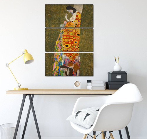 Cuadro 80x120cm Klimt Hope Esperanza