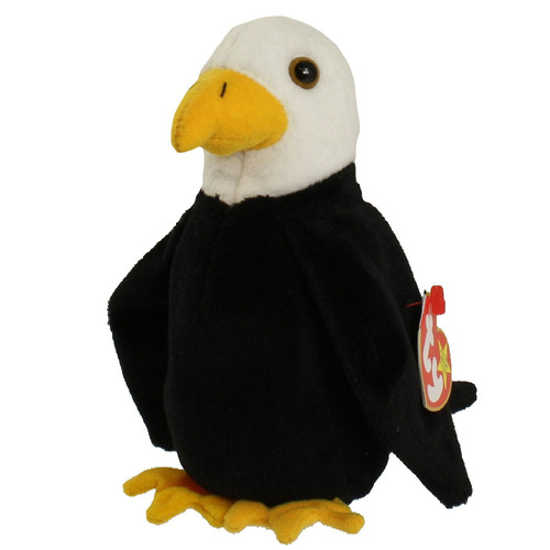 Peluche De Águila Calva Ty Beanie Baby Baldy, De 6''