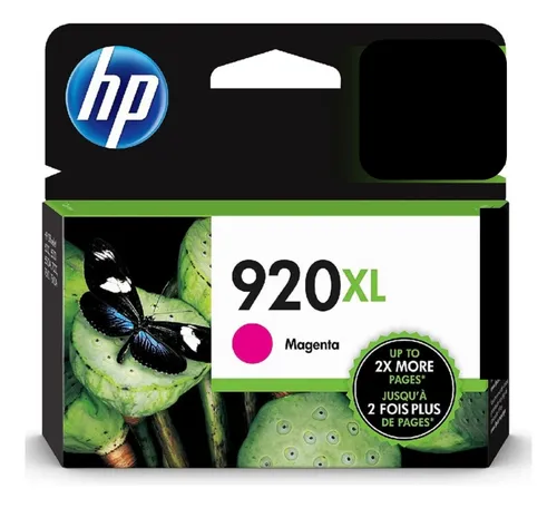 Cartucho De Tinta Hp 920xl Magenta Original Cd973al