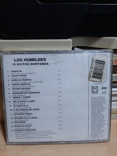 Los Humildes - 15 Exitos Norteños (2012)(nuevo Sellado)