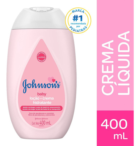 Crema Johnsons Baby Original X 400ml