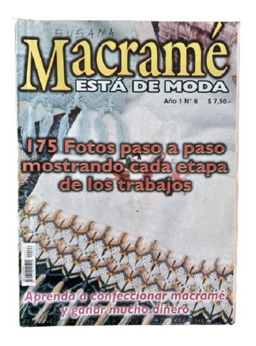 Revista Macramé Esta De Moda Paso A Paso