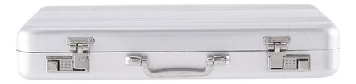 2 Caja De Almacenamiento De Aluminio Para Tarjetas De Crédit