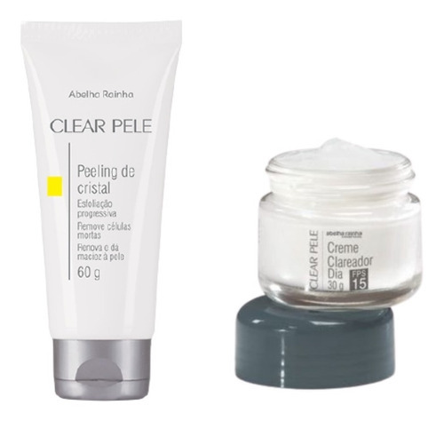 2 Creme Para Clarear O Rosto, Remover Células Mortas E Limpa Tipo De Pele