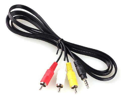 Cable De Audio Stereo  Jack 3.5 A Rca A/r/b 1.8mt