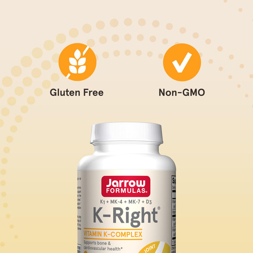 Jarrow Formulas K-right Complejo Vitamina K 60 Cápsulas