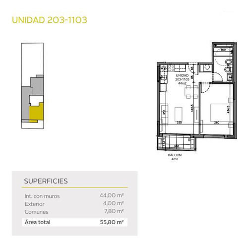 Apartamento En Venta De Un Dormitorio En Unión