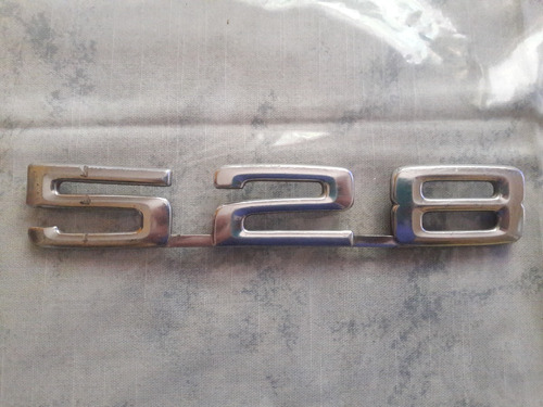 Insignia Cromada Bmw 528 Original Emblema