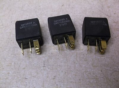 Relay 1211a21a 04606409aa 2191 Lot Of 3 *free Shipping*