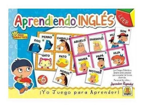 Juego De Mesa Didactico Ingles Implas Cod 315 Juguetes