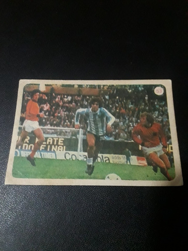 Argentina Campeon 1978. Figurita N° 53. Partido Final. Mira!