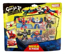 Comprar Muñeco Heroes De Goo Jit Zu Mini Figuras X 6 Marvel Original