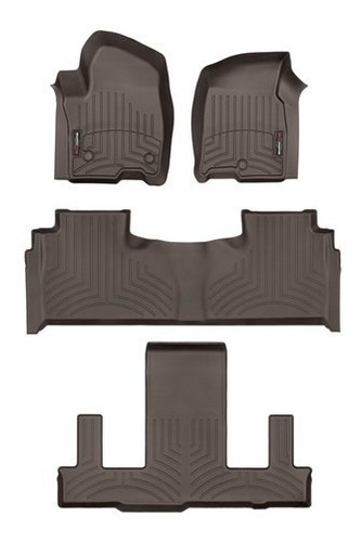 Tapetes Weathertech Tahoe 2021+ 1ra+2da+3ra F + Caj Corta