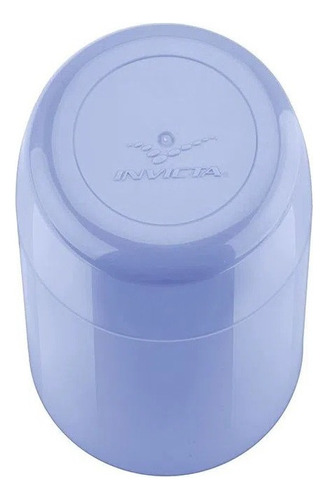 Garrafinha Térmica Invicta 250ml Café Chá Quente 4h Portátil Cor Azul