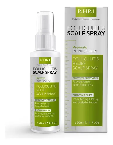 Spray Para Cuero Cabelludo Rida, Foliculitis Capilar, Caspa