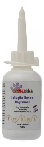 Loção Limpa Olhos Lagrima Cachorro Cães Gatos Tchuska 50ml