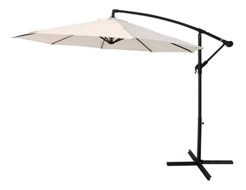 Imagen 1 de 4 de Sombrilla Gazebo Banana Para Jardín Patio Grande De Caño