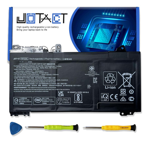 Jotact Rf03xl Batería De Repuesto Para Portátil Hp Probook R