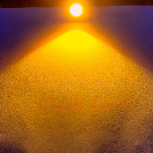 Kit 4 Luz Led Grade Caminhonete Âmbar Strobo Frente Carros