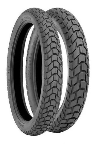Par Pneus Technic T&c 90/90-21 140/80-18 Xre Tornado Lander.