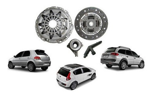 Kit Embreagem Completa Fiat Palio 1.6 16v Etorq Todos