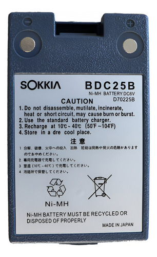 Batería Bdc25b Para Set Serie Setb/c/5, Recar. Ni-mh (nueva) (Usado)