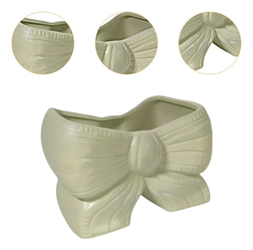 Bow Flower Vase Art Vase De Cerámica Vase De Cerámica
