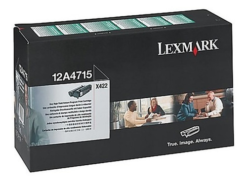 Cartucho Original De Tóner Negro Lexmark 12a7415 P-10000 Pag