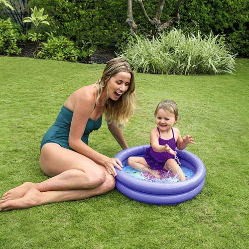 Imagen 4 de 4 de Piscinas Infantiles Inflable Intex 2 Aros 61cms