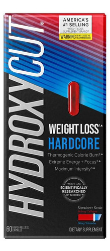 Suplemento Hydroxycut Hardcore Para Pér - L a $2882