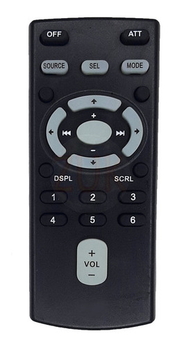 Control Remoto Estereo Para Sony Dsx 400 Bt A400 Bt 400b Zuk