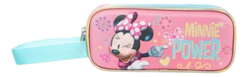 Lapicera Escolar Doble Ruz Minnie Mini Disney Powmi 178635