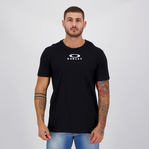 Camiseta Oakley Bark New I Preta