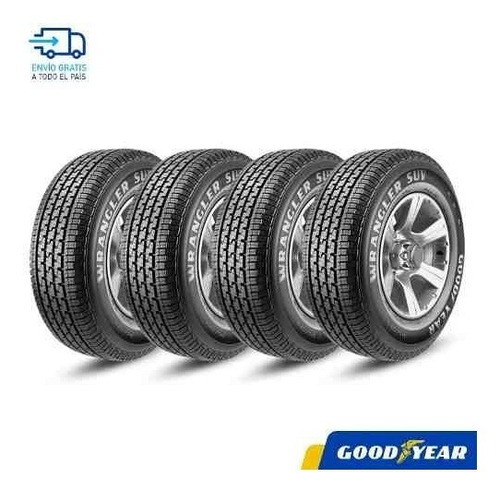 Combo X4 - Goodyear 225/60 R17 Wrangler Suv - Cuotas