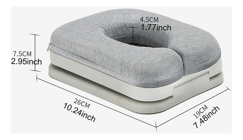 Almohada Papa Con Cojín De Soporte Para Ventilador, Diseño