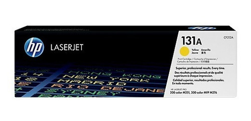 Toner Hp 131a Cf212a Yellow Original Lasejet 200 M251 M267