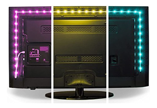 Luminoodle Color Bias Lighting Usb Tv Y Monitor Luz De Fondo