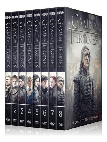 Game Of Thrones - Serie - 8 Temporadas - Dvd