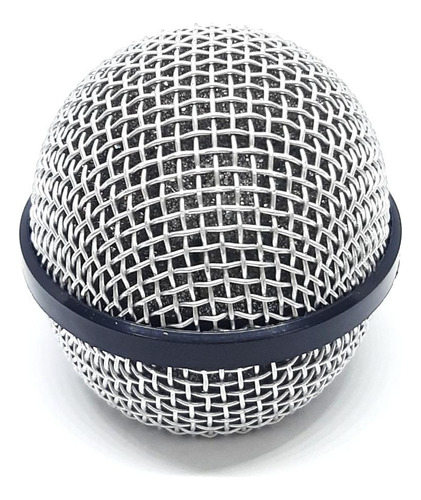 Globo Microfone - Prata
