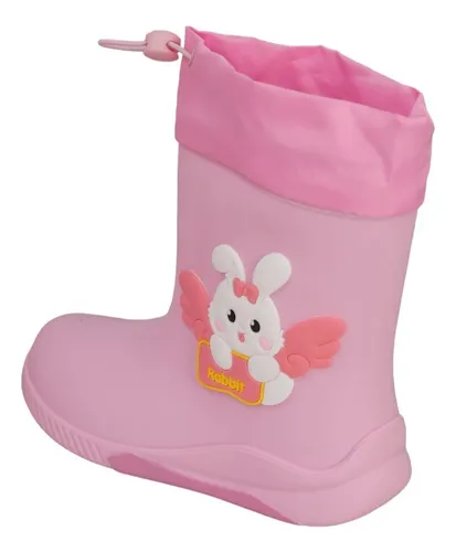 Bota De Agua Niño Niña Impermeable Lluvia Nieve 1822